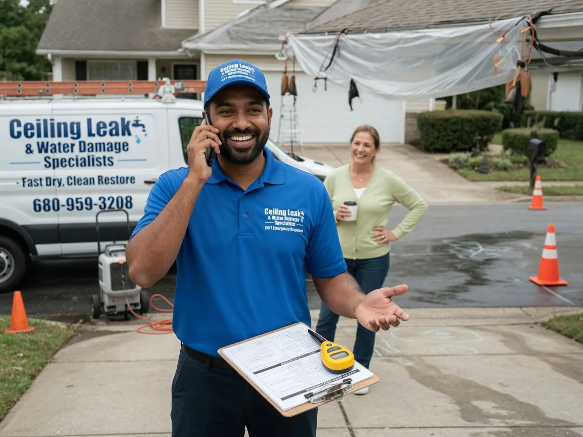 Ceiling Leak Cleanup Toledo, IA FAQs